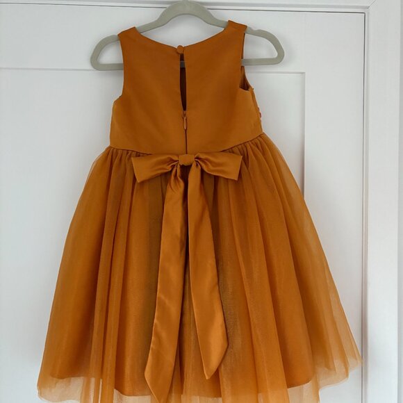 Azazie Prima A-Line Bow Tulle Dress in 5T - Picture 3 of 5